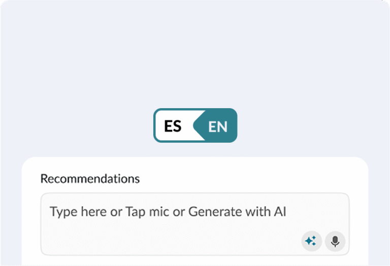 Multi-Language Voice Input